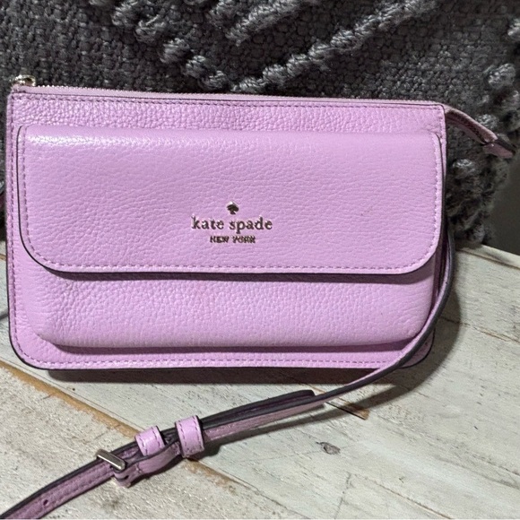 kate spade Handbags - ❤️Kate Spade Quartz Pink Leila Convertible Crossbody Bag
